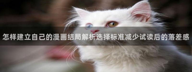 羞羞漫画在线阅读:怎样建立自己的漫画结局解析选择标准减少试读后的落差感